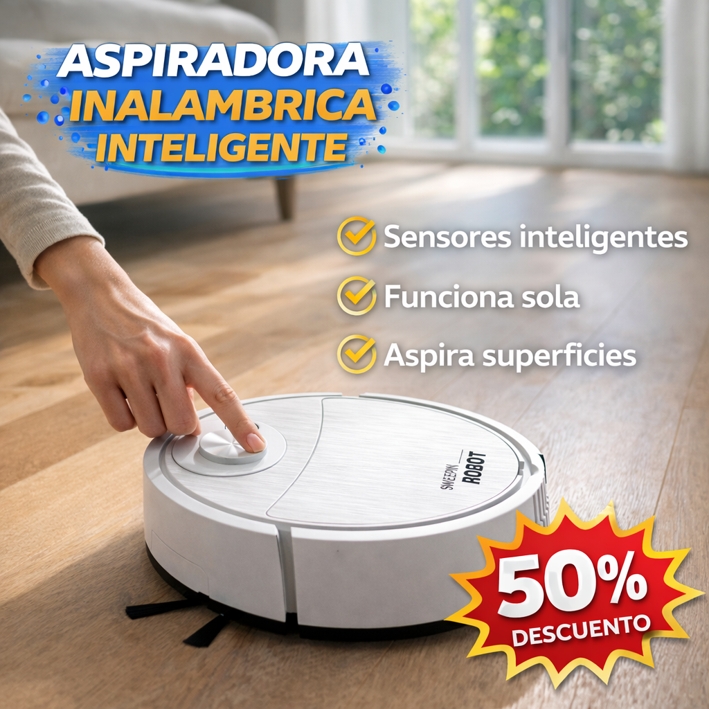 ASPIRADORA ROBOT INTELIGENTE