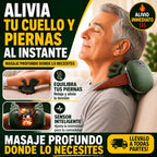 Mano masajeador de cuello y hombros con calor